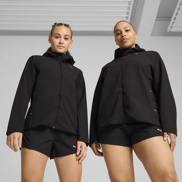 Tuulitakki Puma RUN Women's Hooded Running Jacket Musta | 525753_01, 0