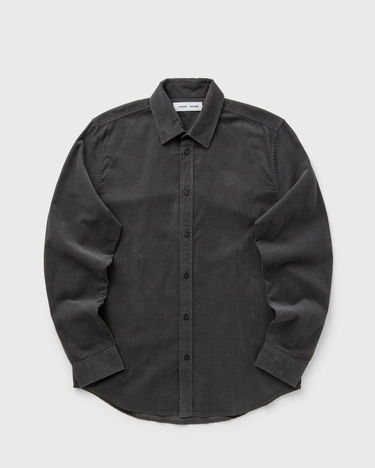 Paita Samsoe Samsoe SALIAM NX Corduroy Button-Up Shirt Harmaa | M10000028-BLACK-OYSTER, 1