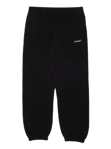 Verryttelyhousut Off-White Caravag Diag Slim Sweatpant Musta | OMCH029C99FLE0041001