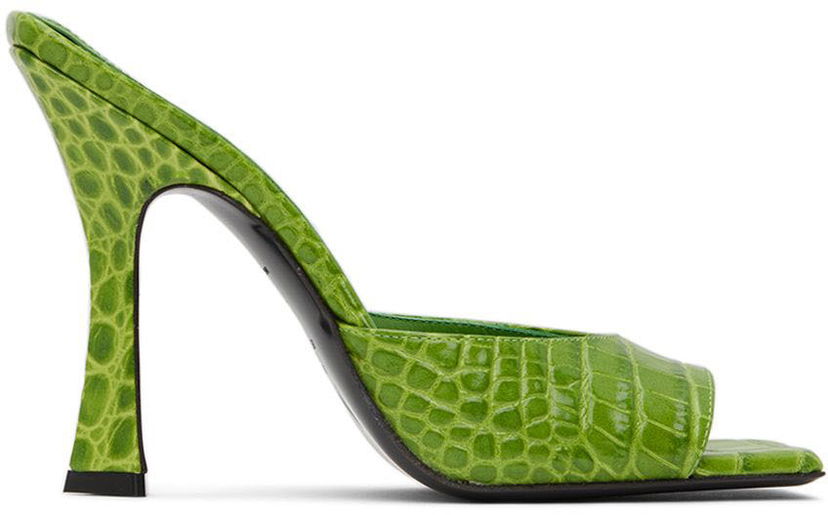 Asusteet The Attico Attico Anais Heeled Sandals Vihreä | 227WS499 EL002
