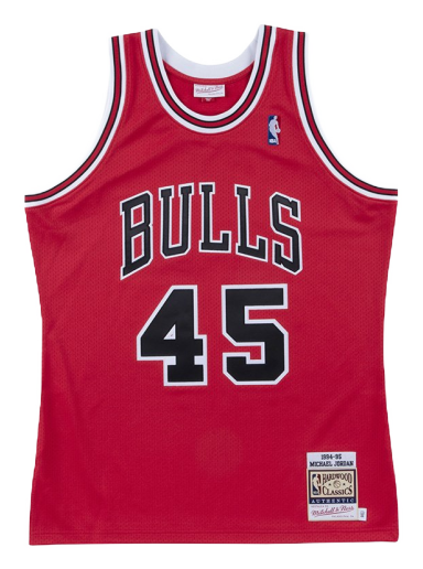 Jersey Mitchell & Ness NBA Chicago Bulls Michael Jordan 1994-95 Authentic Jersey Punainen | AJY4LG19008-CBUSCAR94MJO