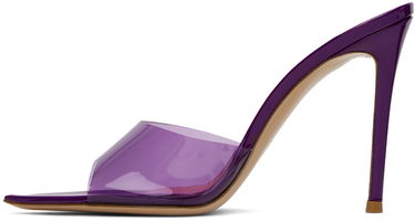 Tennarit ja kengät Gianvito Rossi Elle 105 Transparent Strap Heels Violetti | G11900.15RIC.GSV, 2