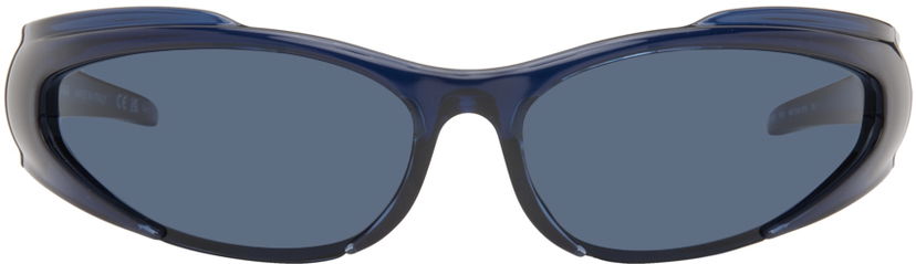 Aurinkolasit Balenciaga Blue Reverse Xpander Musta | BB0253S-003