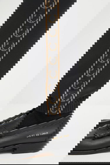 Verryttelyhousut Fred Perry Fred Perry Taped Track Pants Musta | T5507, 3