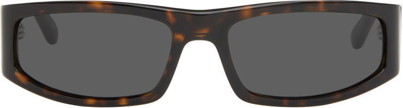 Aurinkolasit Courrèges Courrèges Tech Sunglasses Ruskea | 322ALU001AC0006
