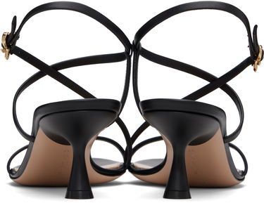 Asusteet Gianvito Rossi Gianvito Rossi Strappy 55 Heeled Sandals Burgundia | G32225-55LAC-VGI, 4