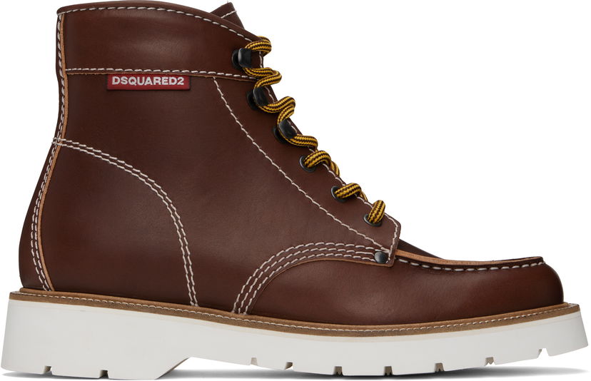 Vaatteet DSQUARED2 Dsquared2 Explorer Ankle Boots Ruskea | ABM0151_12900001_5061