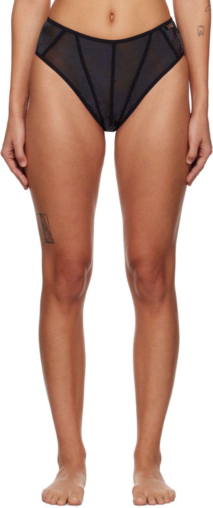Pikkuhousut Diesel High-Waist Briefs Musta | A15620 0LKBW