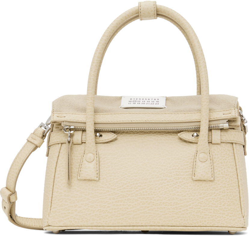 Käsilaukku Maison Margiela Maison Margiela 5AC East West Small Bag Beige | SB1WD0034 P4348