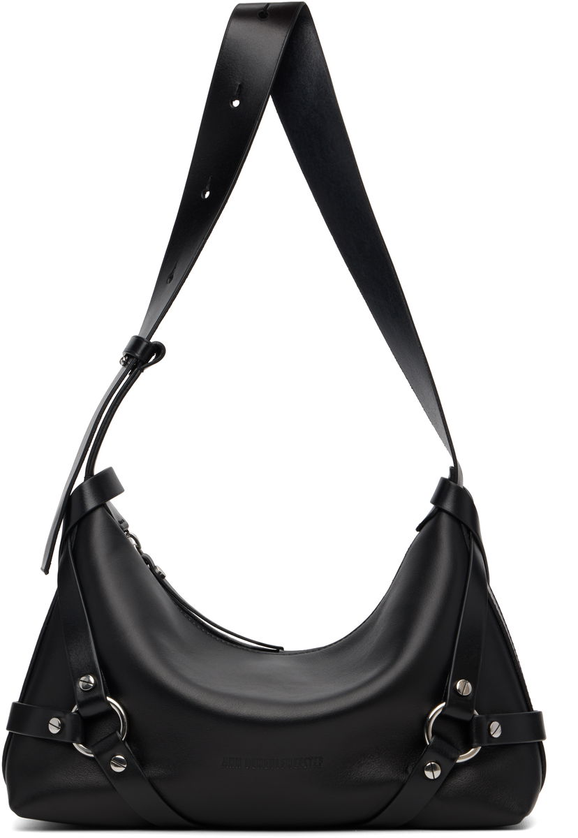 Olkalaukku Ann Demeulemeester Ann Demeulemeester Tamar Small Leather Shoulder Bag Musta | 2520-W-SB55-LT176-099