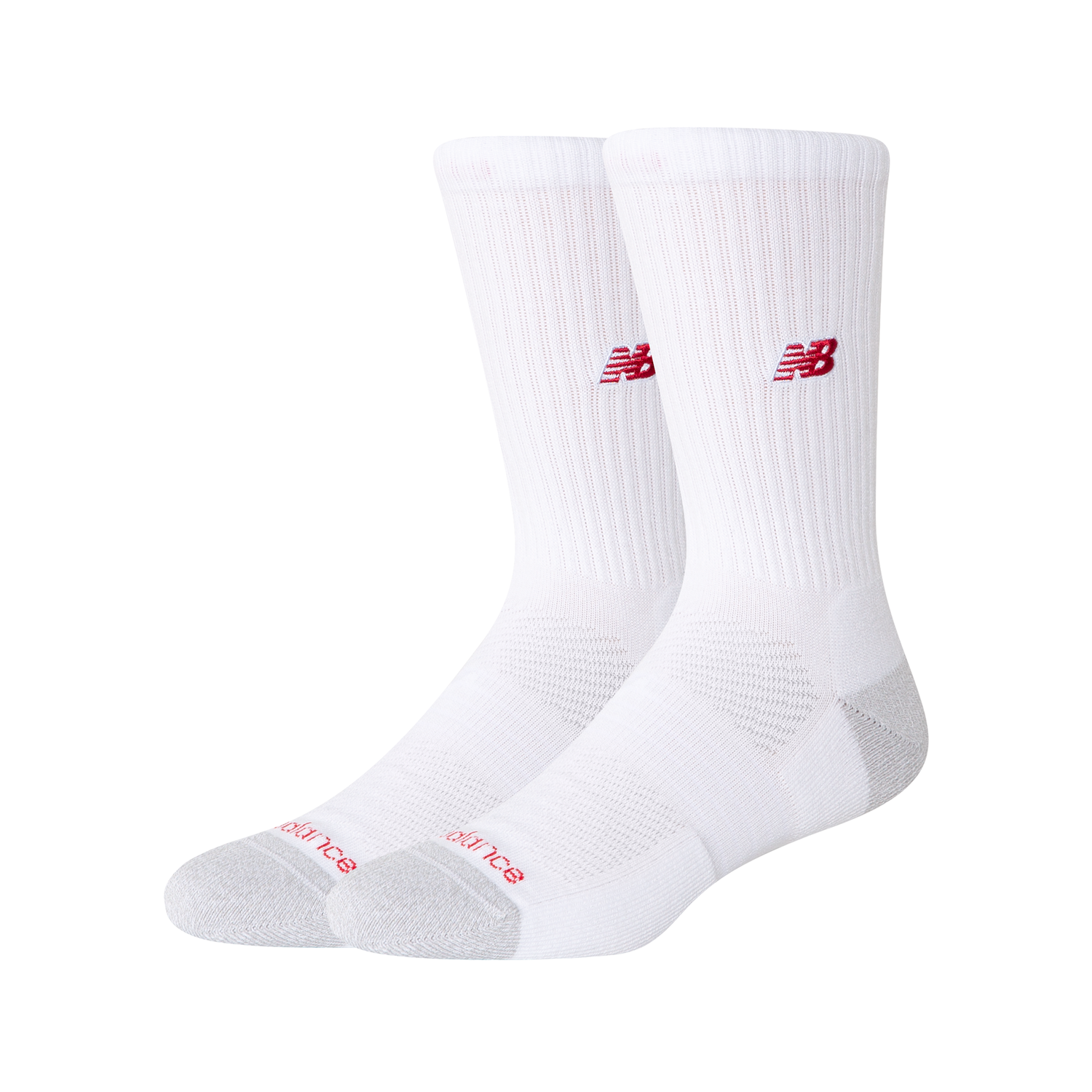 Sukat New Balance Performance Crew Socks Valkoinen | NBLAS25302WT, 0