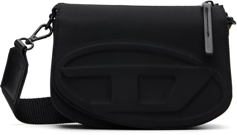 Olkalaukku Diesel 1DR Embossed Logo Camera Bag Musta | X10223-P8426-T8013