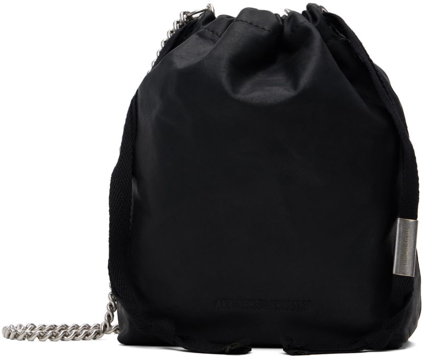 Käsilaukku Ann Demeulemeester Ann Demeulemeester Medium Hand Bag Musta | 2401-U-SB06-LT082-099
