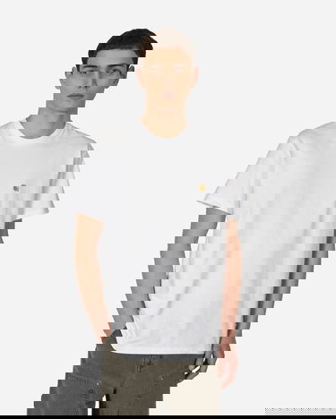 T-paita Carhartt WIP S/S Chase Valkoinen | I026391.00RXX, 3