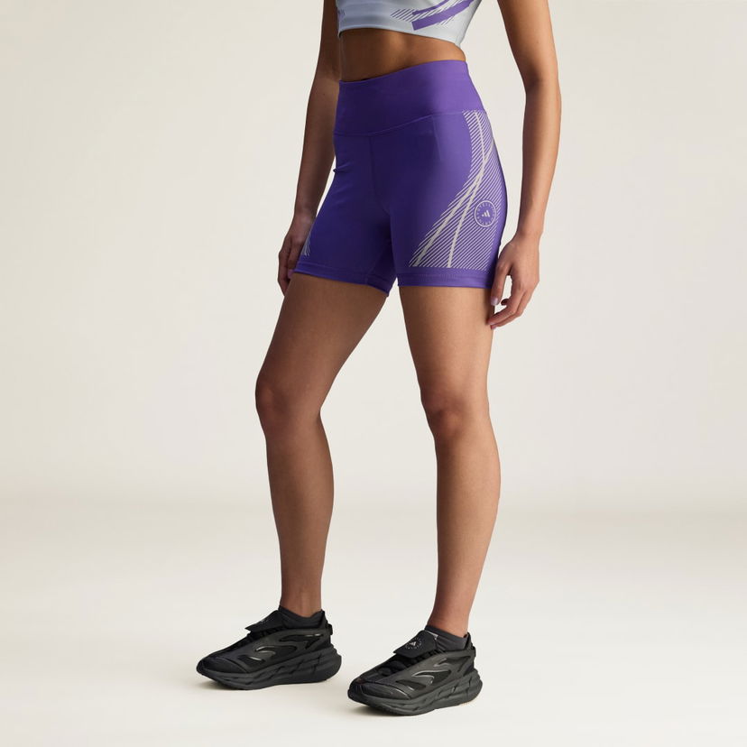 Shortsit adidas Performance adidas by Stella McCartney TruePace Running Shorts Violetti | JW2025