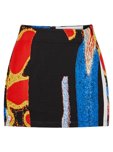 Hame Ambush Jacquard Mini Skirt Tummansininen | BWHM007F22KNI0018400