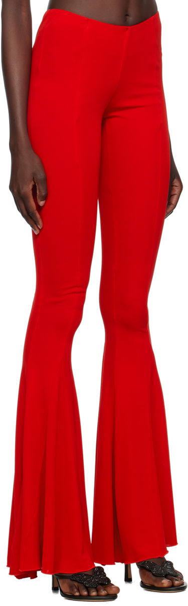Housut Blumarine Flared Trousers Musta | P344P010A, 4
