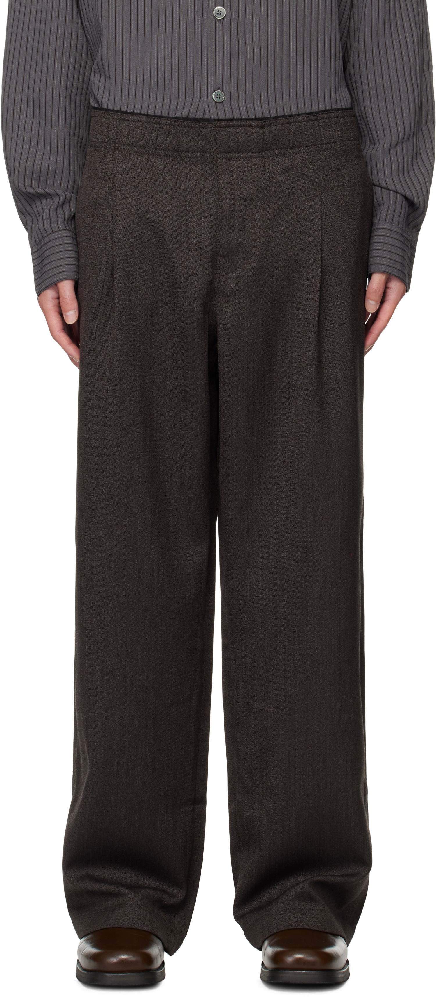 Housut OUR LEGACY OUR LEGACY Leisure Trousers Ruskea | M4254LH, 0