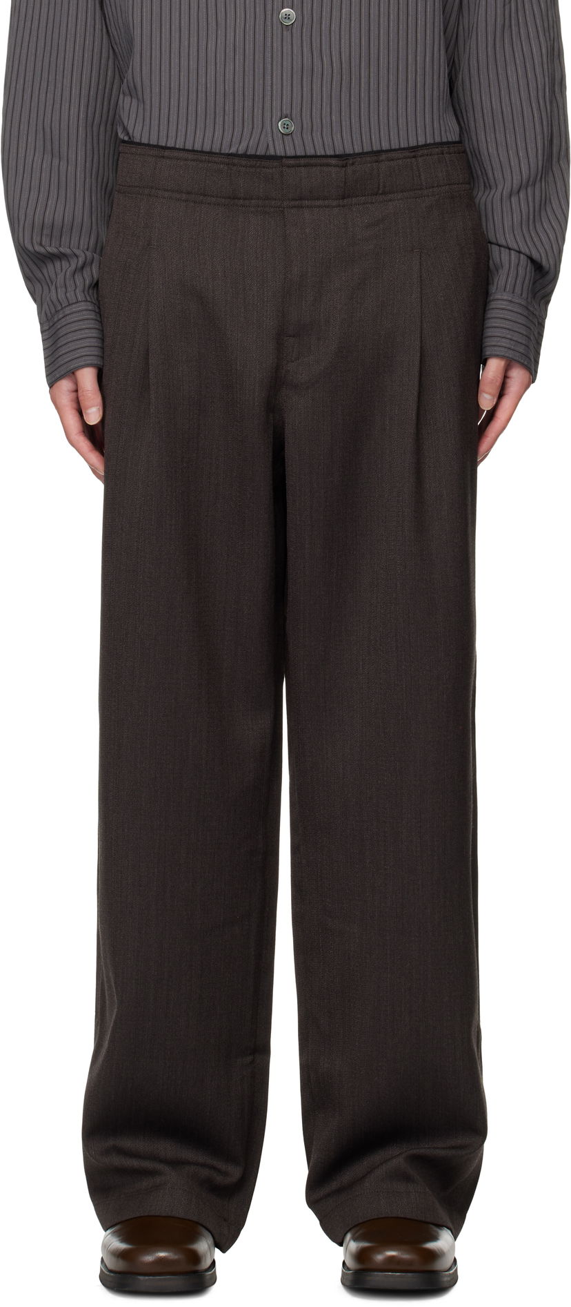 Housut OUR LEGACY OUR LEGACY Leisure Trousers Ruskea | M4254LH