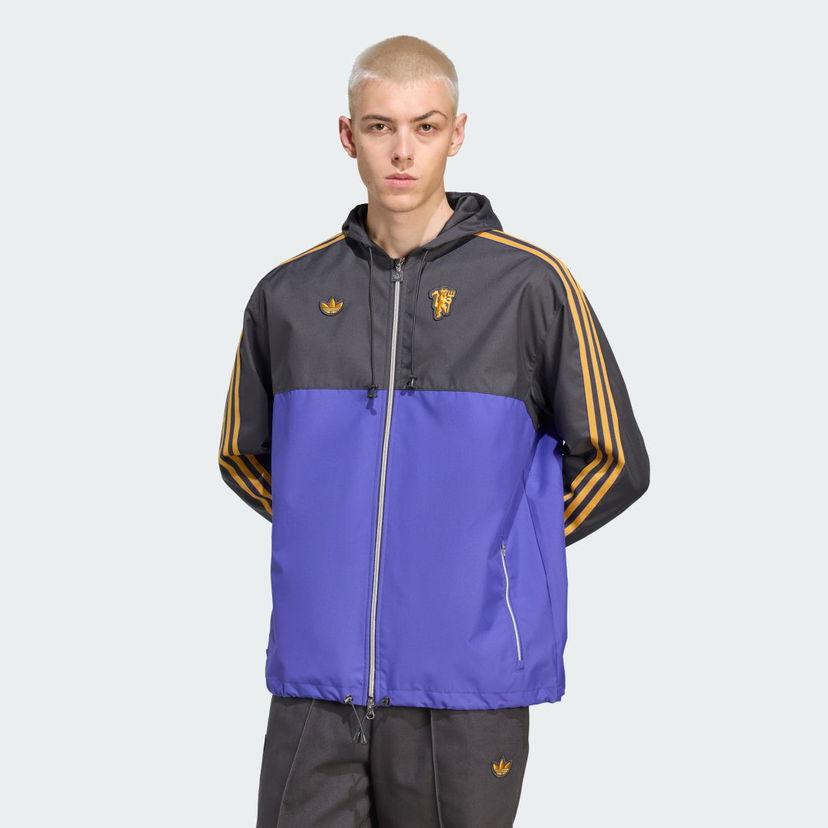 Parka adidas Performance Manchester United Terrace Icons Hooded Parka Violetti | JN2821