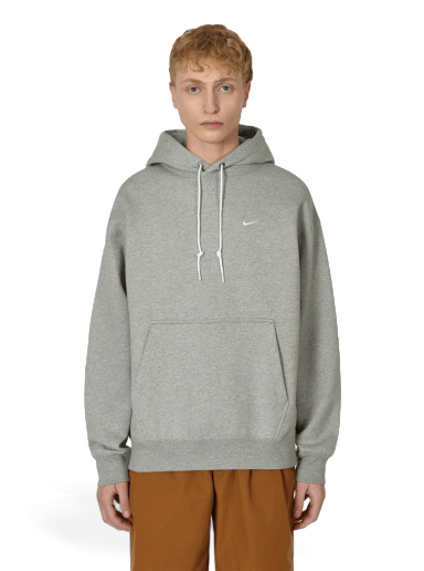 Huppari Nike Solo Swoosh Hooded Sweatshirt Harmaa | DX1355-063