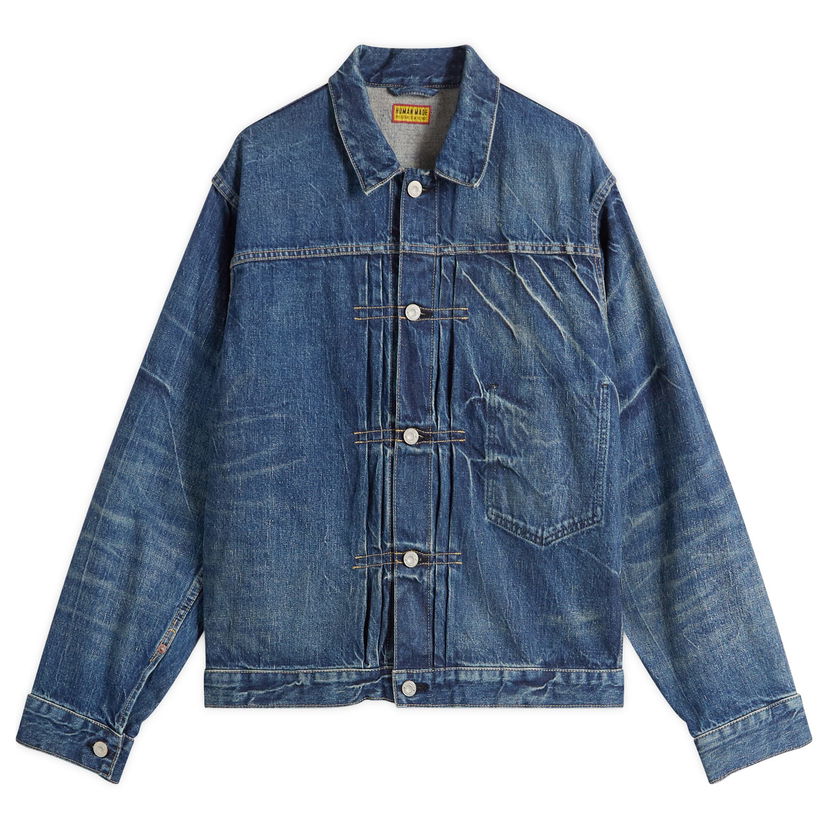 Takki Human Made Human Made Future Denim Work Jacket, Size Large Sininen | HM30JK002-IND