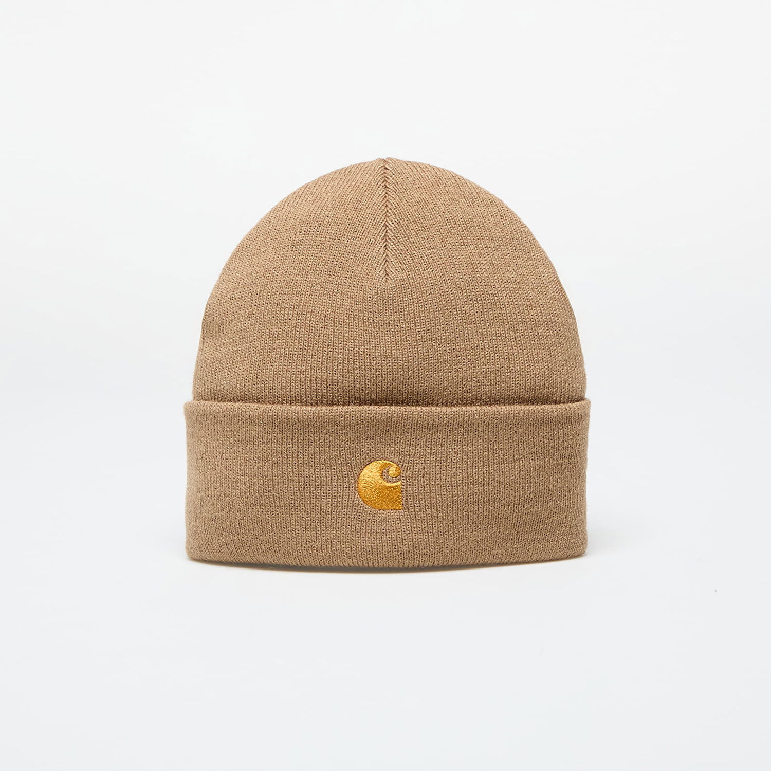 Pipo Carhartt WIP Hat Chase Beanie Peanut/ Gold Universal Beige | I026222.2GQXX, 0