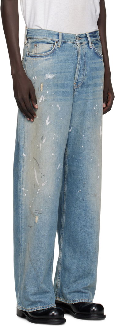 Jeans Acne Studios Acne Studios 1981 U Paint Splatter Jeans Sininen | C00096-, 4