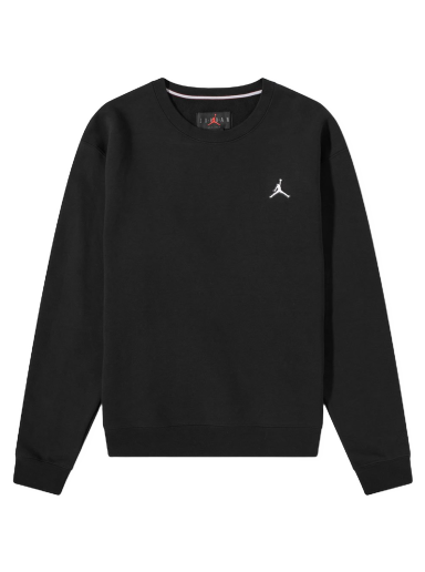 Huppari Jordan Air Essential Fleece Crew Sweat Musta | DN7954-010