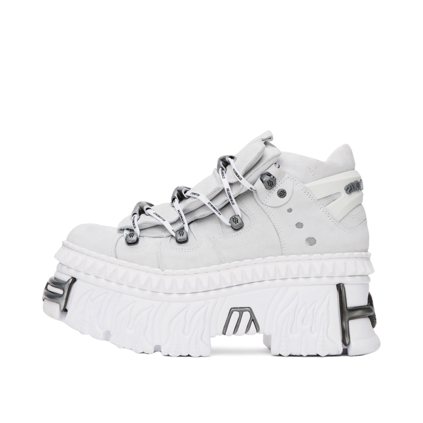 Tennarit ja kengät VETEMENTS New Rock Edition Fire Platform Valkoinen | UA66SN100W