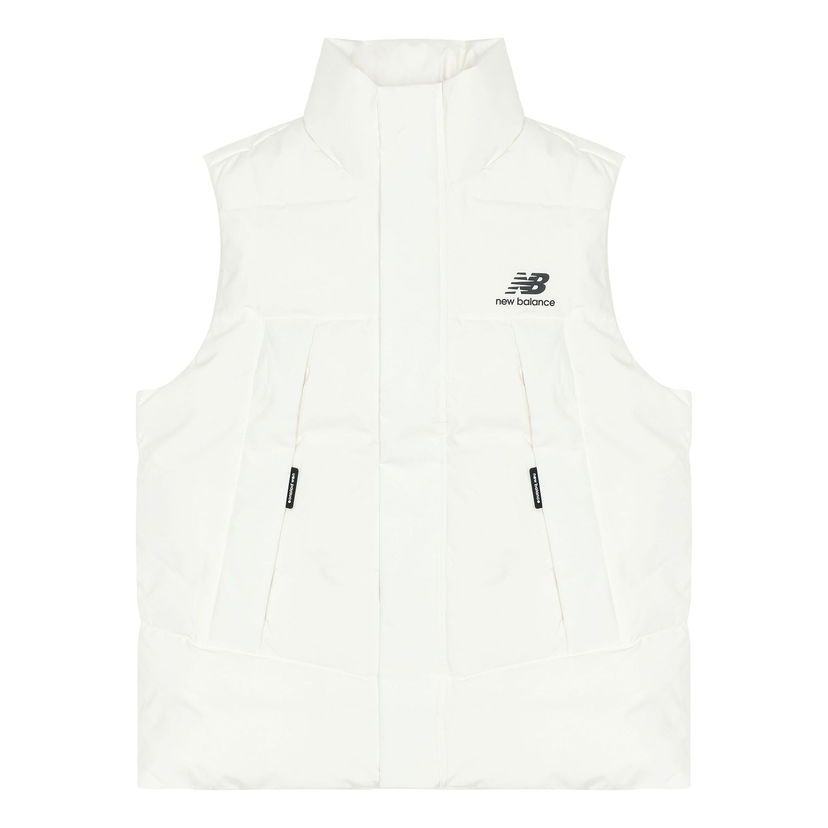 Liivi New Balance Pocket Puffer Vest Valkoinen | AMV24360-CIC