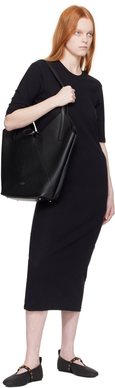 Kangaskassi rag & bone Rag & Bone Alix Leather Tote Musta | LE100823, 3