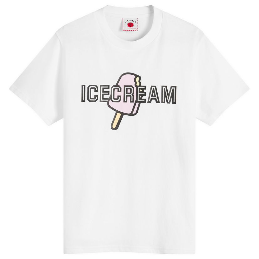 T-paita BBC IceCream Popsicle Graphic T-Shirt, Size Large Valkoinen | ICWW25315-WHT