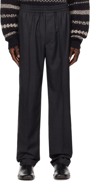 Housut ISABEL MARANT Isabel Marant Nahili Checked Trousers Musta | 23APA0074HA-A3F61H, 0