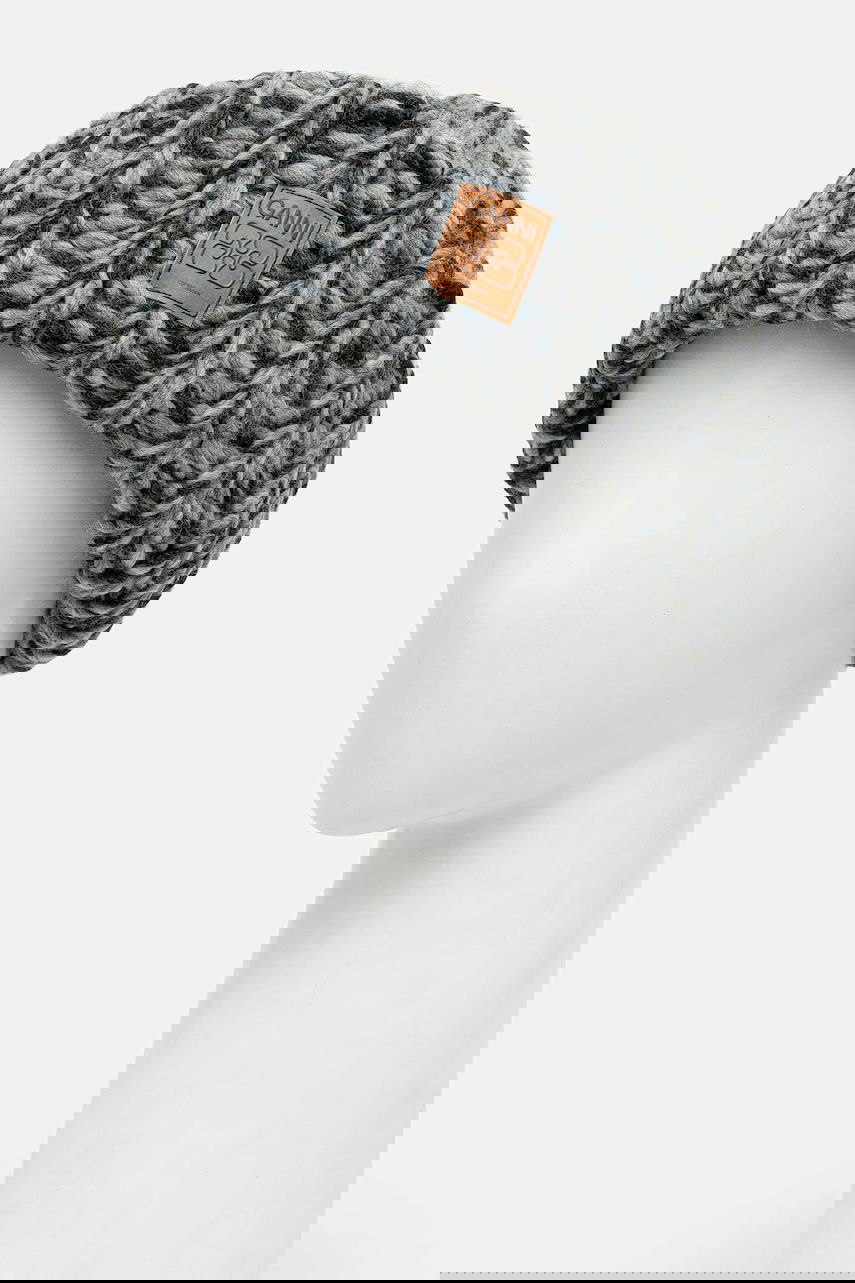 Pipo GANNI Graphic Wool Hand Knit Beanie Monivärinen | A6904, 1