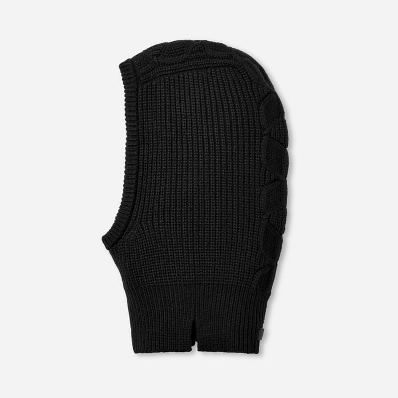 Pipo UGG UGG Cable Knit Balaclava Musta | 102740-BLK, 1