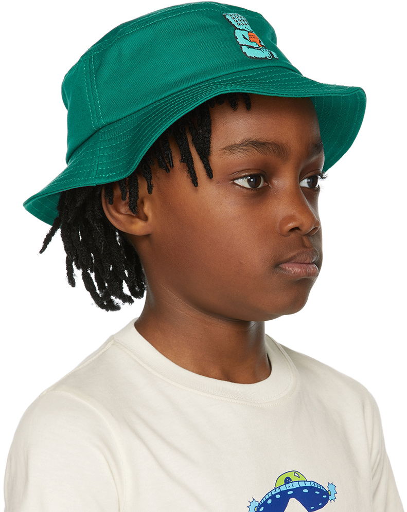 Hattu Brain Dead Brain Dead Bear Brain Bucket Hat Vihreä | BDS21H10002137BL04, 1