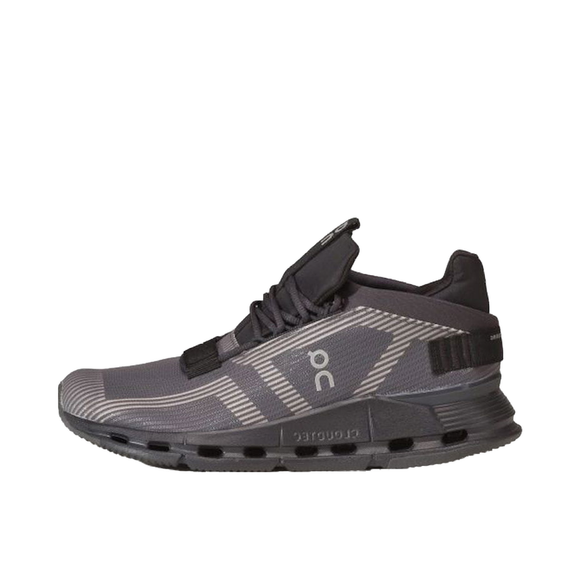 Juoksu On Running Cloudnova Void Eclipse Undyed White Musta | 3WD12191106