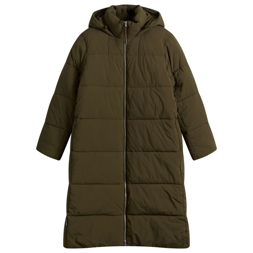 Puffer takki CLOSED Longline Puffer Coat Vihreä | C97378-69F-22-694