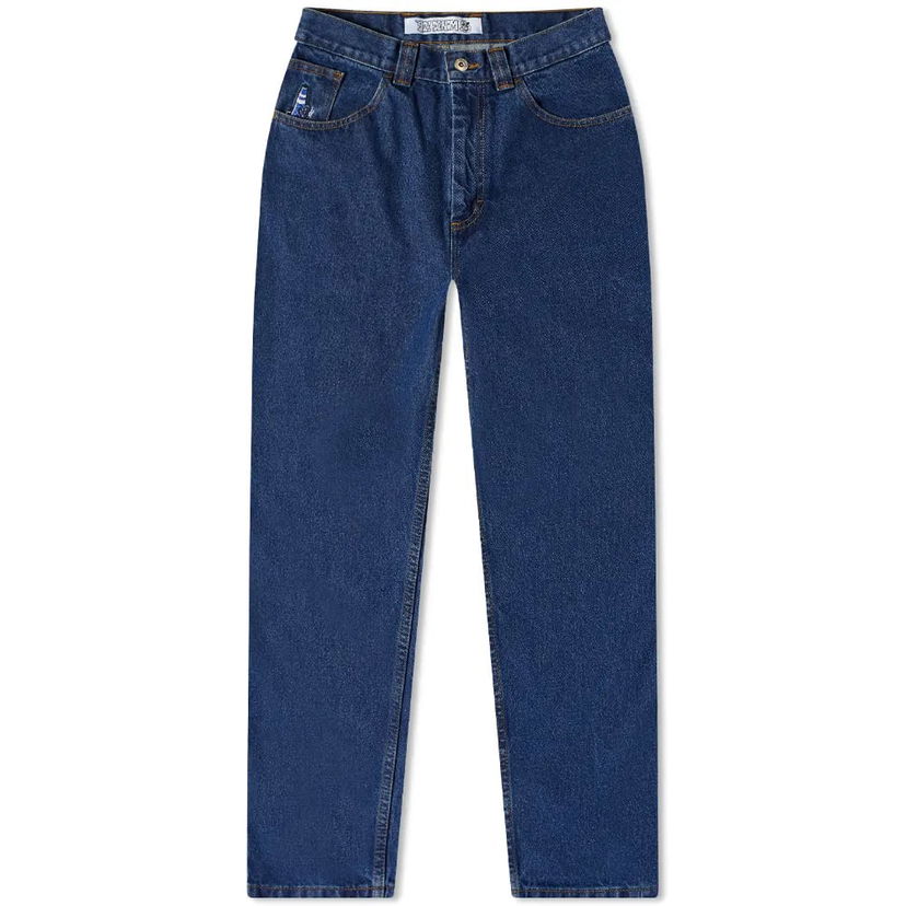 Jeans Polar Skate Co. Polar Skate Co. 92! Denim Jeans Sininen | PSC-CO-92DENIM-DRKBLU