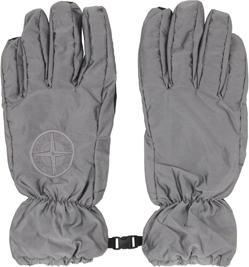 Käsineet Stone Island Stone Island Quilted Gloves Harmaa | K2S15 9400001 S0251