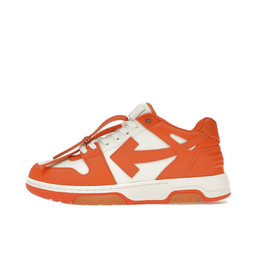 Tennarit ja kengät Off-White Out Of Office OOO Low Tops White Orange Oranssi | OMIA189S22LEA0010120