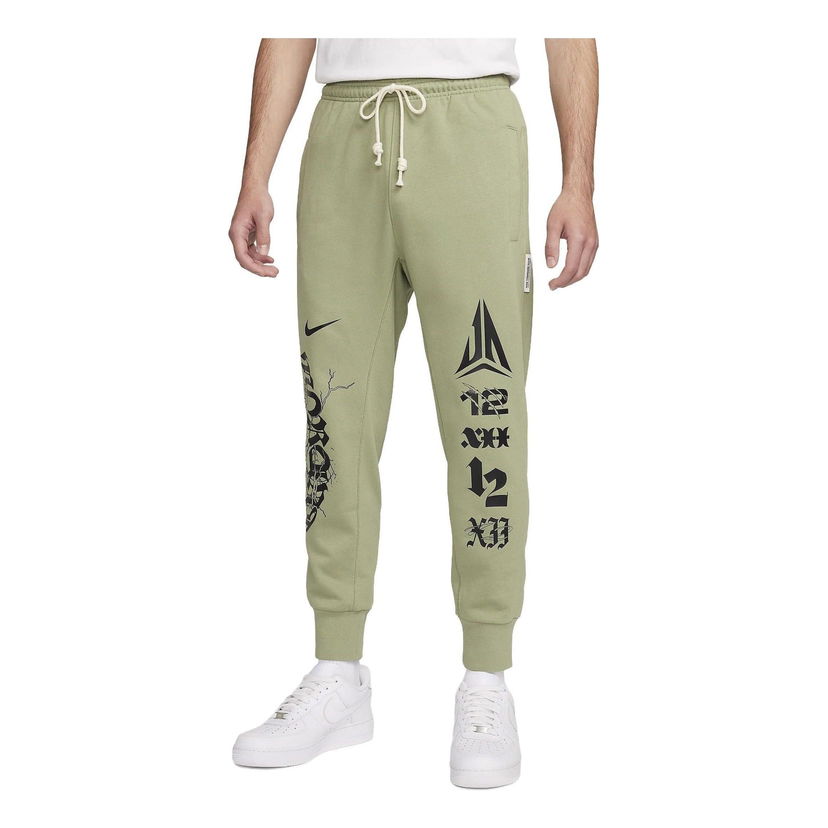 Verryttelyhousut Nike Standard Issue Dri-Fit Graphic Pants Vihreä | FN2995-386