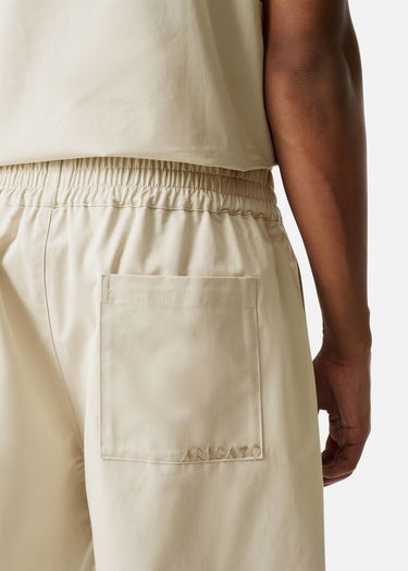 Shortsit AXEL ARIGATO Nova Elastic Waist Shorts Beige | A3429001, 5