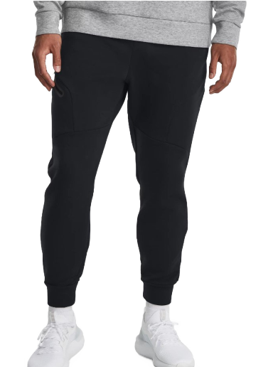 Housut Under Armour UA Unstoppable Flc Joggers-BLK Musta | 1379808-001