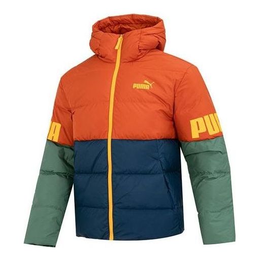 Puffer takki Puma Power Hooded Down Jacket Monivärinen | 676032-64