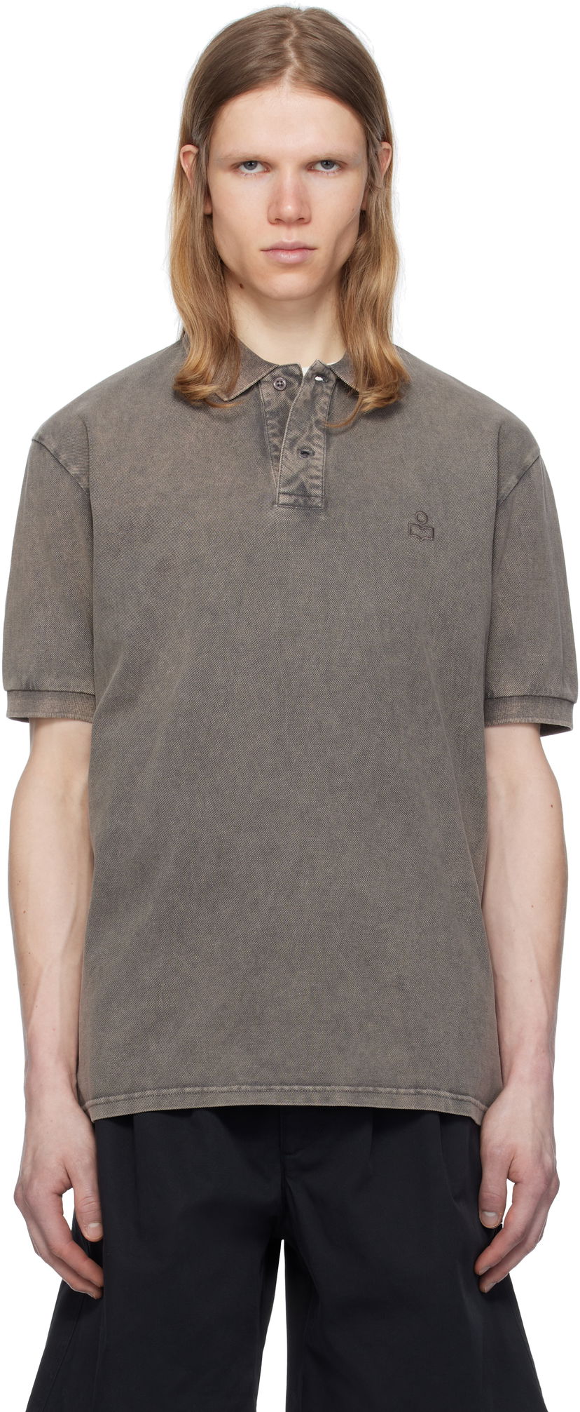 Poolopaita ISABEL MARANT Isabel Marant Afko Polo Ruskea | PL0003HA-C2K01H