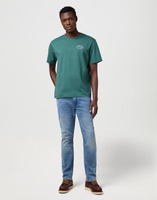 Jeans Wrangler Wrangler Larston Slim Tapered Jeans 38x34 Sininen | 112371026:38:34, 1
