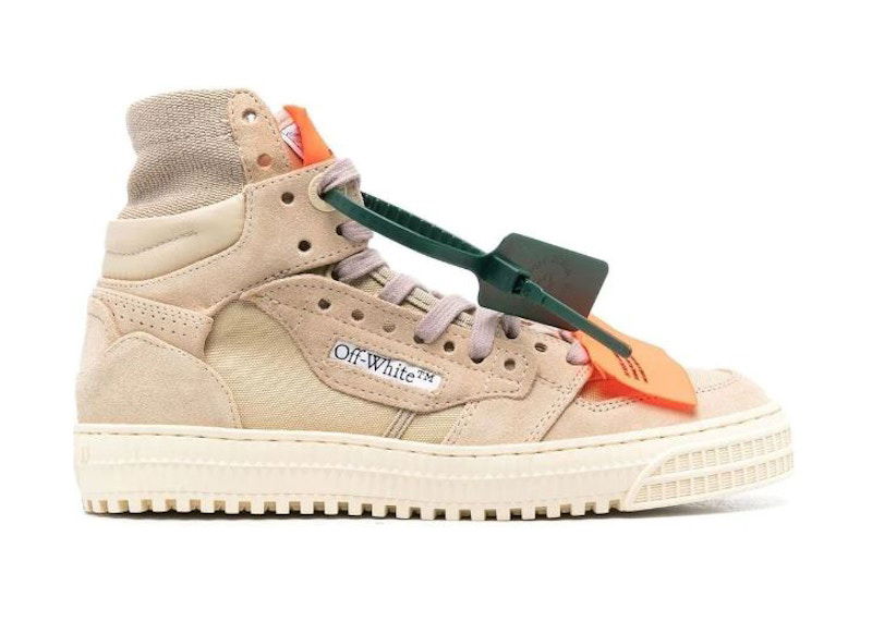 Tennarit ja kengät Off-White 3.0 Off Court High-Top Beige Nude Suede W Beige | OWIA112S23LEA0021717, 0