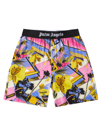Uimapuvut Palm Angels Miami Mix Swim Short Monivärinen | PMCB044S23FAB0028484